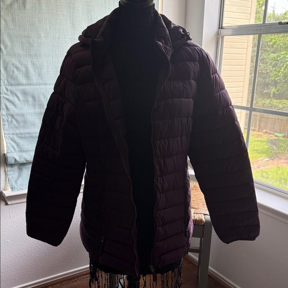 St John Women’s Purple Puffer Jacket